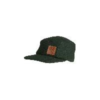 Green Wool Baseball Cap with Earflaps Made in Canada to Size 2X