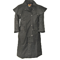 Oilskin Duster - Drover Coat