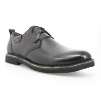 Premium Smooth Leather Extra Wide Dress Shoe to 5E Width and Size 15 in Black and Brown