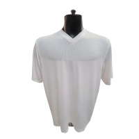 10 Color Ultra High Fashion Italian Styled Stretch V-Neck Tee to Size 6XB