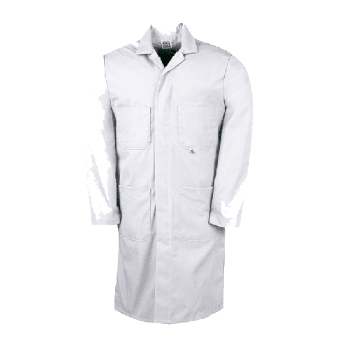 Big and Tall Lab and Shop Coats to Size 60 in White, Charcoal, and Navy