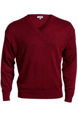 Thick and Thin V-Neck Sweater