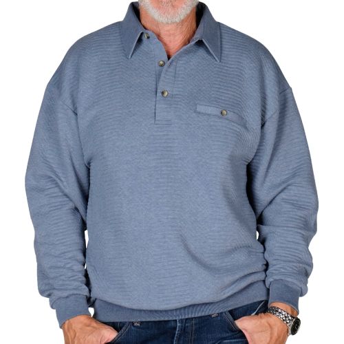Long Sleeve Banded Bottom Shirt to Size 6X Big and Tall