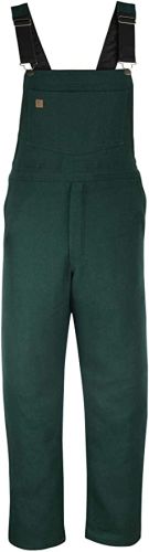 Wool Hunting, Shooting, Outdoor Bib Overall to Size 5X in Green