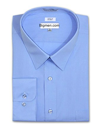 Extra Full Body Stout Body Dress Shirts to Size 26 Neck 