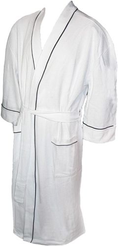 Big and Tall Waffle Knit Kimono to Size 5XT and 6XB