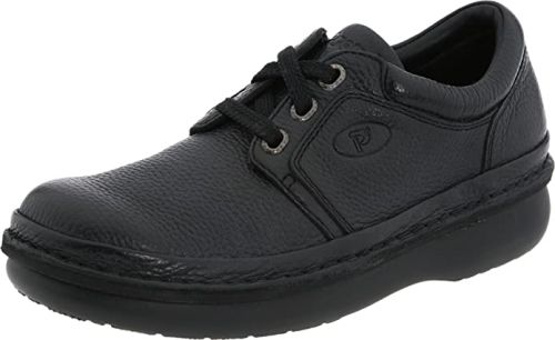 Traditional Village Walker Oxford Casual Shoe to 5E Widths and Size 17 in Black