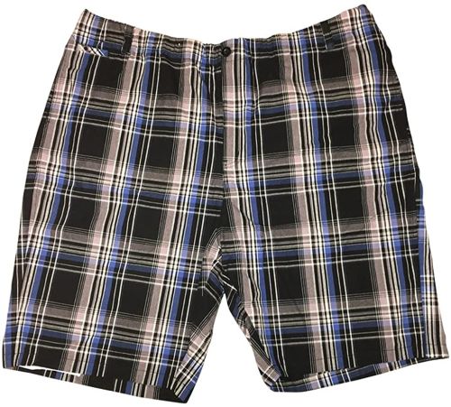 Full Elastic Plaid Cargo Shorts to 6X