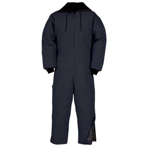 Canadian Made Premier Hooded Lined Insulated Duck Coverall for Snow and Ice to Size 5X Big and Tall