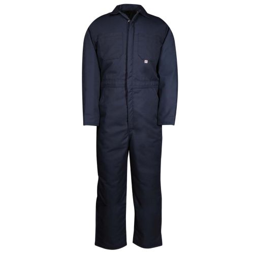 Canadian Made Twill Insulated Coverall with Zipper Leg in Short, Regular, and Tall Sizes