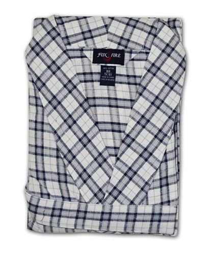 Flannel Plaid Robe to 8X Big and 4X Tall in Assorted Classic Plaids