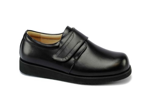 Extra Depth Velcro Broad Toe Box Dress Shoes to Size 20 and 9E Widths