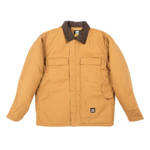 Insulated Duck Chore Coat to 8X Big and 8X Tall with Optional Snap On Hood