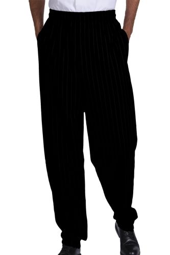 Full Elastic Drawstring Baggy Chef Pants to Size 6X in 3 Colors