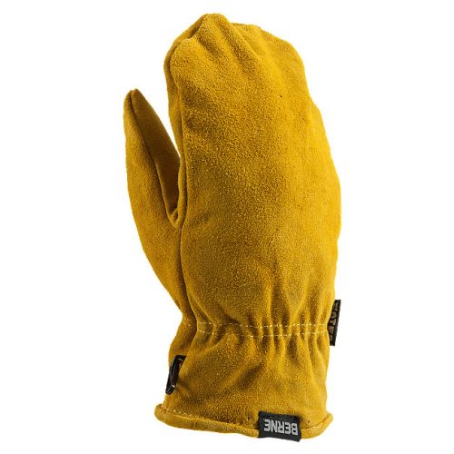 Sherpa Lined Waterproof Mitten to Size 4X in Gold