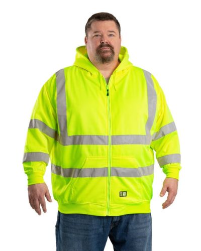 High Visibility Thermal Sweatshirt with Tape to Size 8X Big and Tall