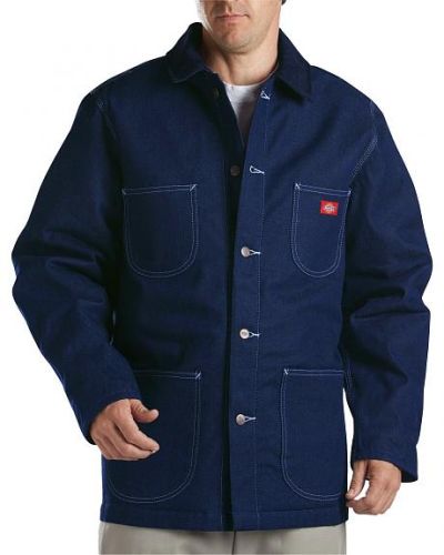 Lined Denim Chore Coat