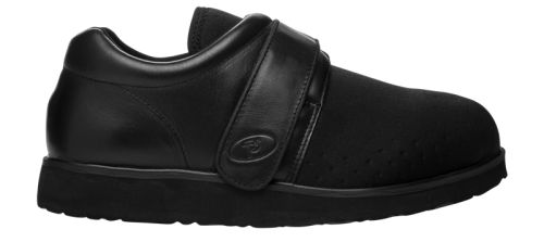 Extra Wide No Bind House Shoe to Size 15 and Extra Wide 5E Width in Black 