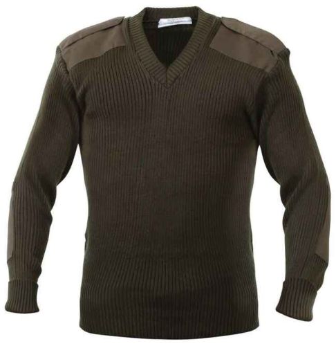 Commando Sweater to Size 6XB in Black, Olive, and Navy