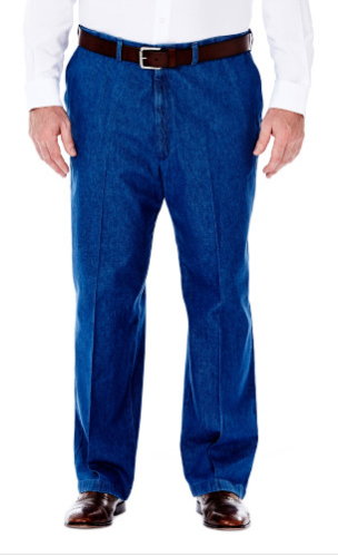 Haggar Denim Flex Waist Pants