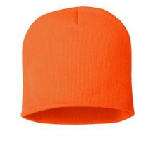 Supersized Blaze Orange Winter Hat