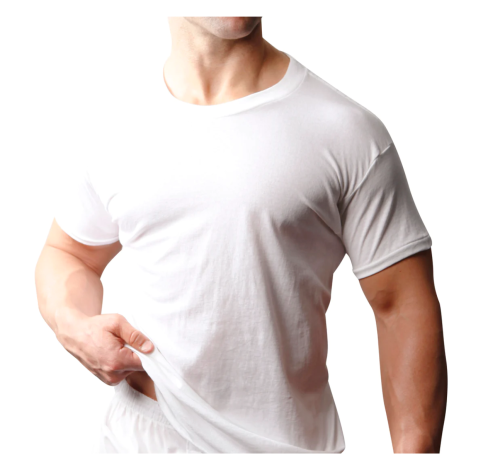 2Pack Our Own Crew Neck T-Shirt to Size 6X Tall and 10X Big