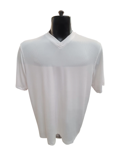 10 Color Ultra High Fashion Italian Styled Stretch V-Neck Tee to Size 6XB