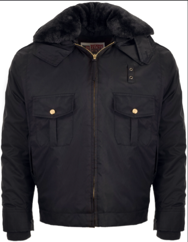 3-in-1 Police Style Jacket with Removable Hood and Zip Out Liner to 8X in Black or Navy