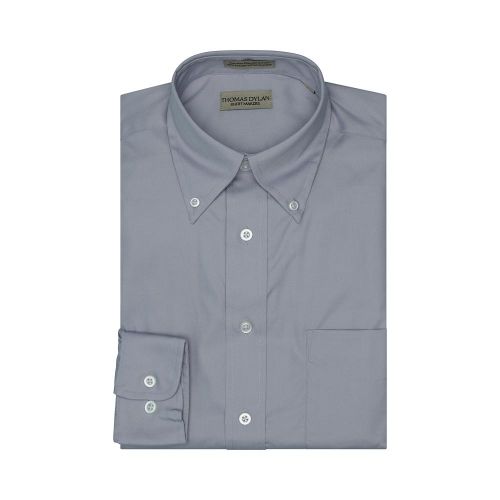 Cotton Blended Button Down Dress Shirts to Size 22 Neck in 3 Colors