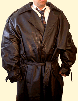 Leather Trench